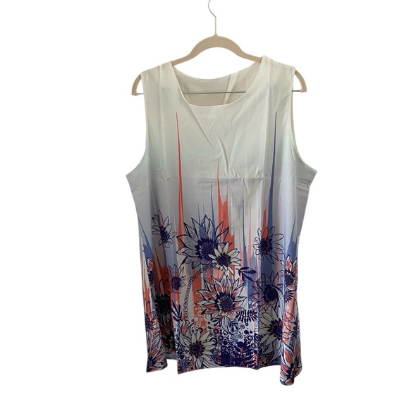 Dresses & Skirts - Floral Sleeveless Mini Dress